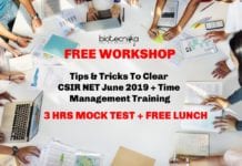 Tips & Tricks to clear CSIR NET June 2019