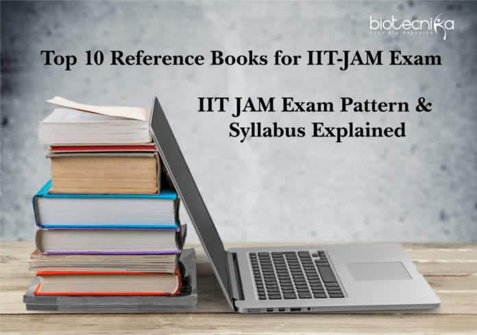 Reference Books for IIT JAM Exam - Biotechnology, Exam Pattern