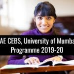 UM-DAE CEBS University of Mumbai PhD