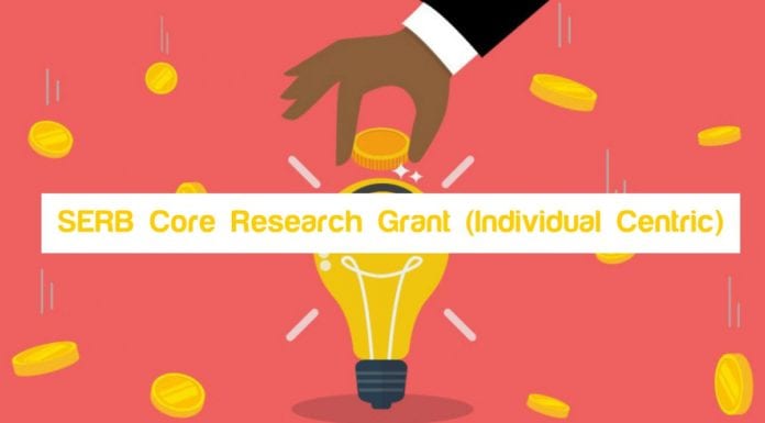 SERB Core Research Grant