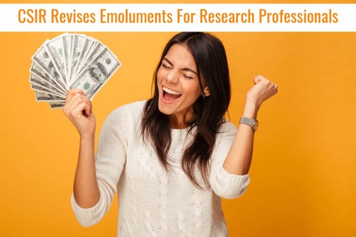 CSIR Revises Emoluments