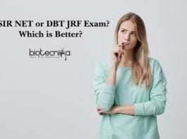 CSIR or DBT-BET JRF Exam: Which is better?