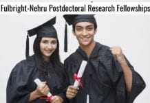 2020-2021 Fulbright-Nehru Postdoctoral Research Fellowships Fulbright-Nehru Postdoctoral Research Fellowships