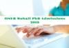 IISER Mohali PhD Admissions