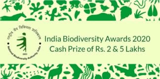 India Biodiversity Awards 2020