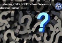 Introducing CSIR NET Fellow Grievance Redressal Portal Introducing CSIR NET Fellow Grievance Redressal Portal