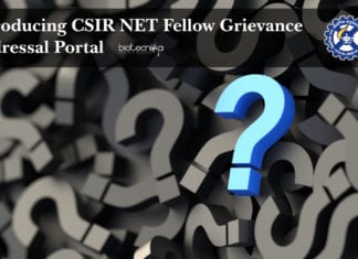 Introducing CSIR NET Fellow Grievance Redressal Portal Introducing CSIR NET Fellow Grievance Redressal Portal