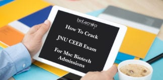 JNU CEEB Exam For Msc Biotech Admissions - Eligibility, Syllabus