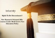 Mphil To Be Discontinued, New Research Oriented MSc Courses Under Modi Govt's New Education Policy