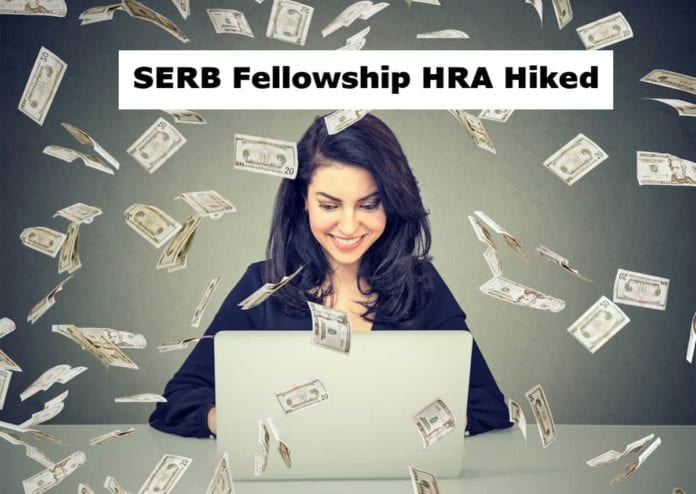 SERB Fellowship HRA Hiked
