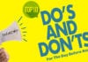 Top 10 Do's & Don't For The Day Before Any Examination