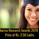 Sun Pharma Research Award
