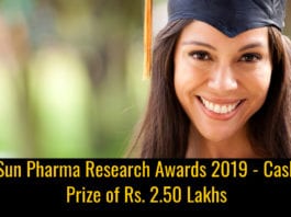 Sun Pharma Research Award