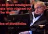 Top 10 Most Intelligent People In The World – Voice of Biotecnika