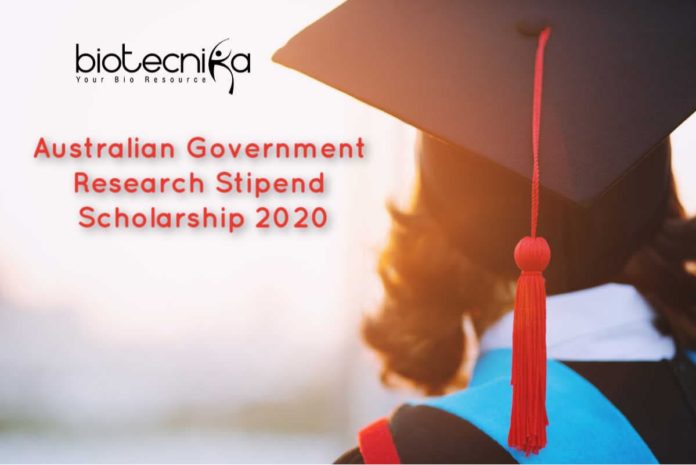 Australian Government Research Stipend
