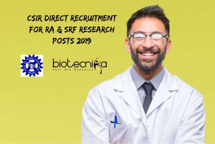 CSIR Direct Recruitment