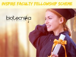 DST INSPIRE Fellowship 2019