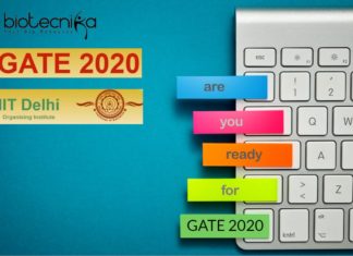 GATE 2020 Notification, Application Date, Deadline & Eligibility – Online Applications Open GATE 2020 Official Notification