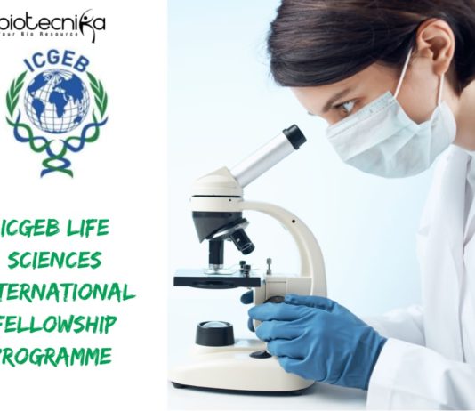 ICGEB-DIC-MOST International Fellowship Programme