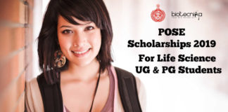 POSE Scholarships 2019