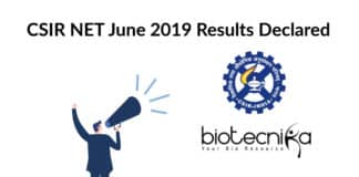 CSIR June 2019 Results Declared - Check CSIR NET JRF & LS Rank List