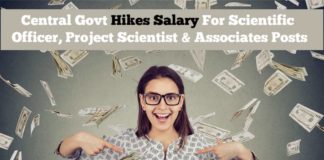 Central Govt Hikes Salary
