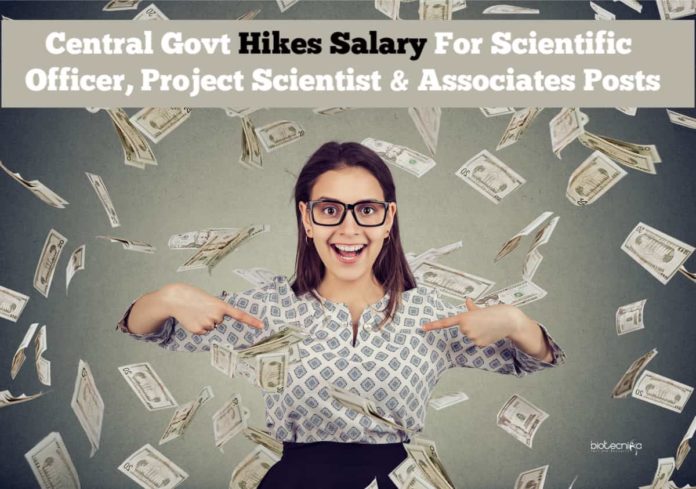 Central Govt Hikes Salary