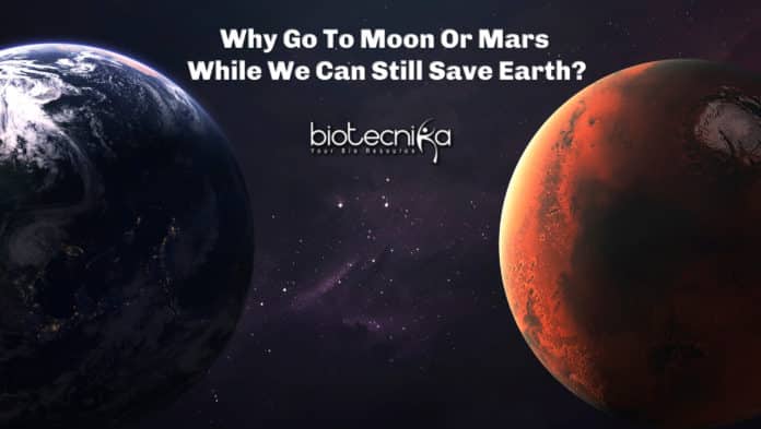 Colonize Mars Or Save Earth?