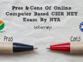Computer Based CSIR NET Exam By NTA - Pros & Cons Discussed