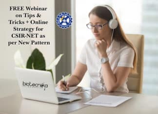 FREE Webinar on Tips & Tricks + Online Strategy for CSIR-NET Exam As Per New Pattern CSIR ONLINE Exam Strategy