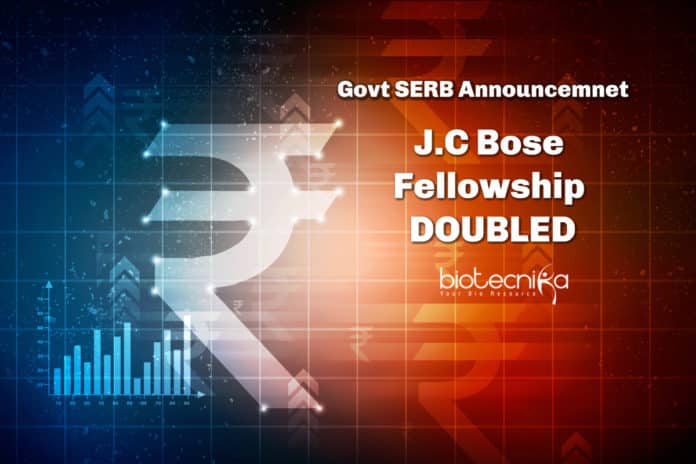 JC Bose Fellowship