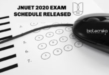 JNUET 2020 Exam Schedule Released