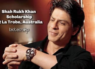 Shah Rukh Khan Scholarship at La Trobe, Australia – Applications Open Shah Rukh Khan Scholarship