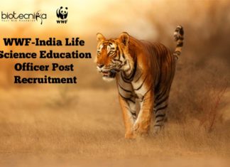WWF-India Life Science Education Officer Post Recruitment WWF-India Life Science Education