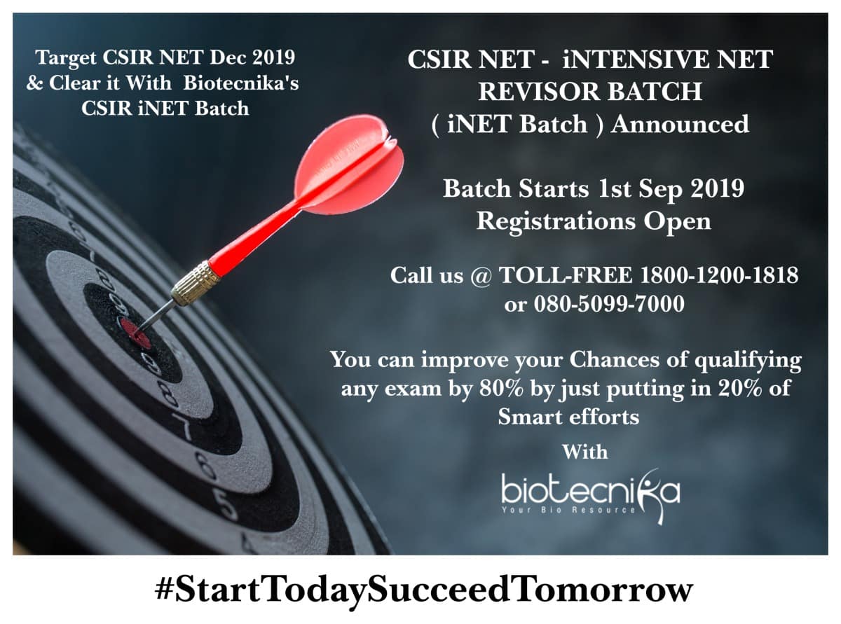 CSIR NET Revision iNET 