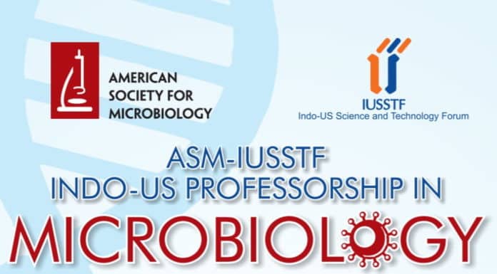 ASM-IUSSTF INDO-US Professorship