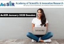 AcSIR PhD Admission 2020 January Session – Apply Online AcSIR PhD Admission 2020