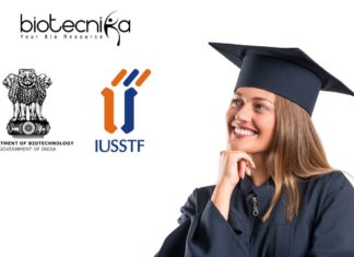 DBT IUSSTF Khorana Program for Scholars 2020 In Biotech / Life Science DBT-IUSSTF-Khorana-Program