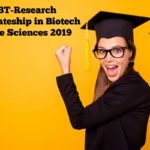 DBT-Research Associateship