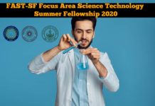 FAST-SF Focus Area Science Technology Summer Fellowship 2020 Focus Area Science Technology