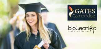 Gates Cambridge Scholarship 2020