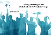 Getting PhD Degree Via CSIR NET JRF-GATE Fellowships