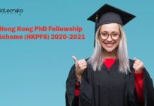 Hong Kong PhD Fellowship Scheme (HKPFS) 2020-2021 Hong Kong PhD Fellowship