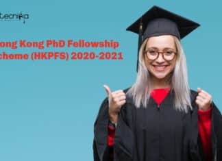 Hong Kong PhD Fellowship Scheme (HKPFS) 2020-2021 Hong Kong PhD Fellowship
