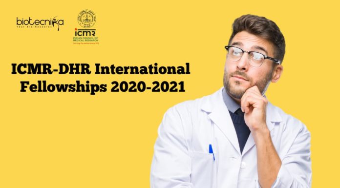 ICMR-DHR International Fellowship Programme