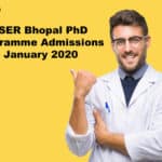 IISER Bhopal PhD Admissions