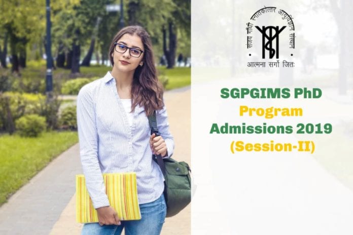 PhD Program Admissions SGPGIMS