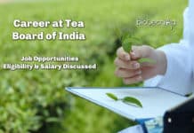 Career At Tea Board of India – Job Opportunities, Eligibility & Salary Discussed Career At Tea Board of India - Job Opportunities, Eligibility & Salary Discussed