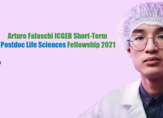 Arturo Falaschi ICGEB Short-Term Postdoc Life Sciences Fellowship 2021 Arturo Falaschi ICGEB Short-Term