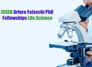 ICGEB Life Sciences Fellowships for PhD – Arturo Falaschi 2021 ICGEB Life Sciences Fellowships